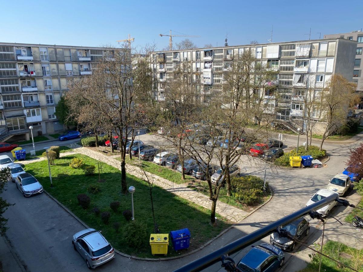 Ferienwohnung Colorful Urban Oasis Zagreb Exterior foto