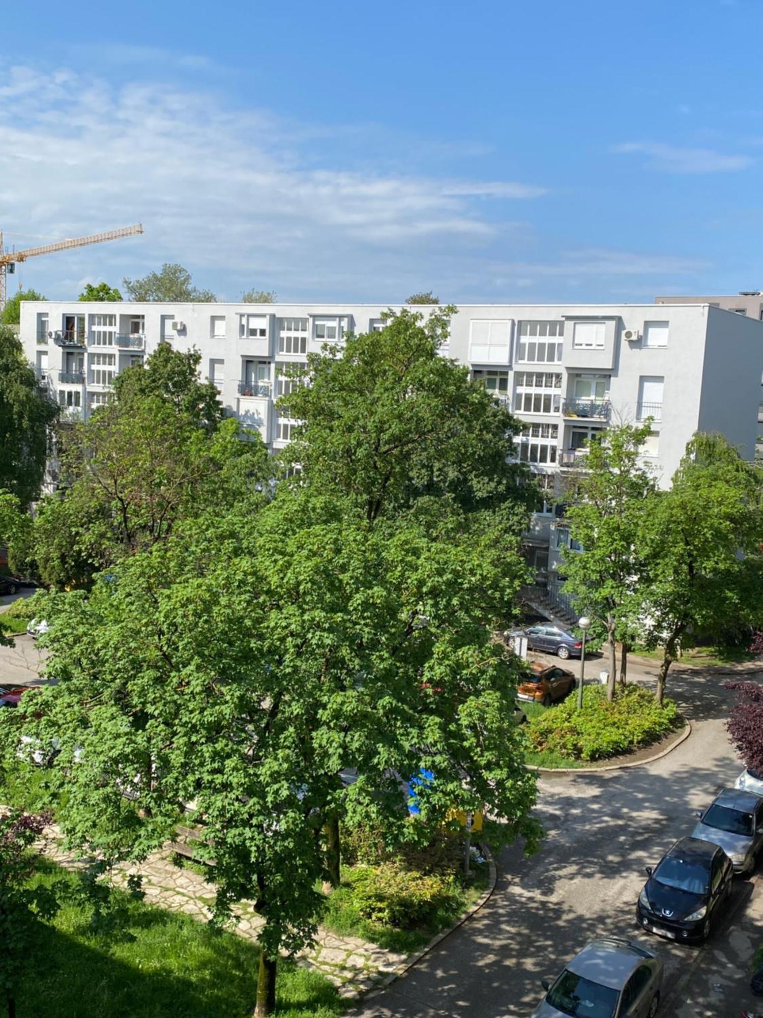 Ferienwohnung Colorful Urban Oasis Zagreb Exterior foto
